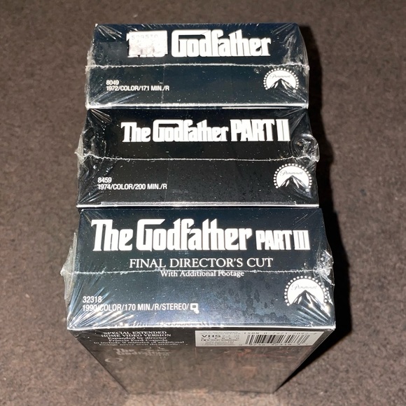 New - The Godfather Trilogy VHS - Factory Sealed - Picture 6 of 7